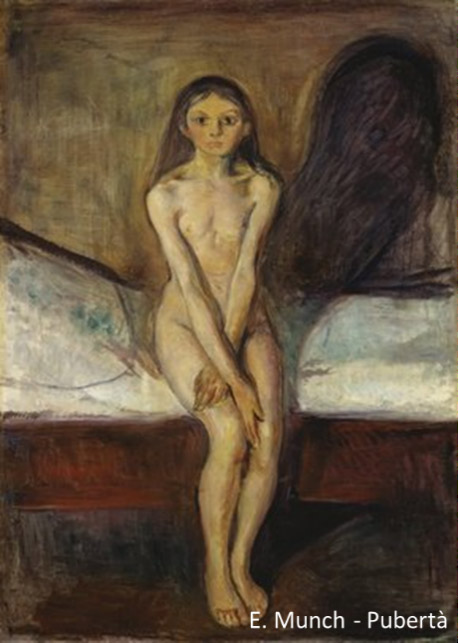 Ritratto di E. Munch - Pubertà